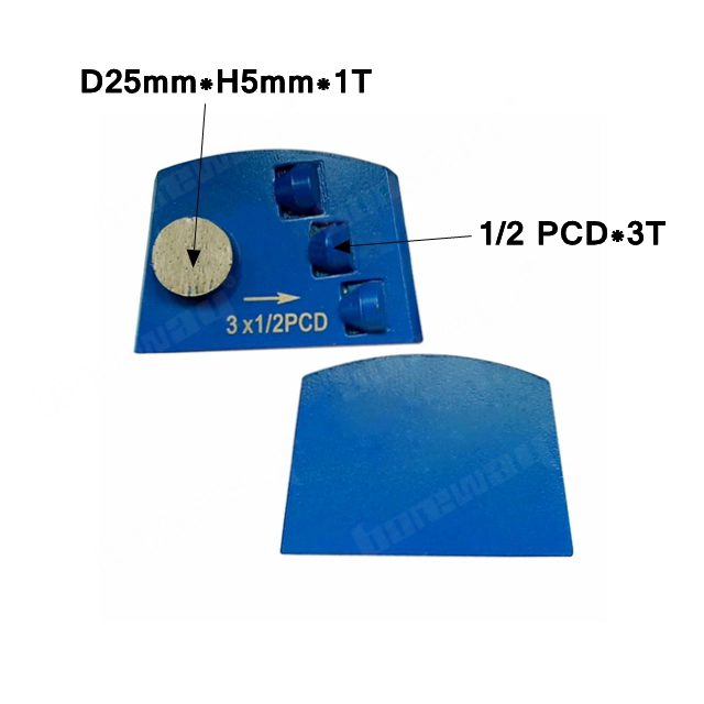 PCD and Round Segment Grinding Pads