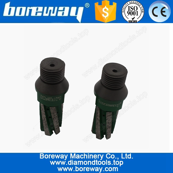 Diamond CNC Finger Cutting Tools For Kitchen Slab D22*40T*1/2