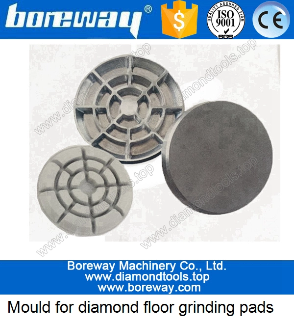molds for diamond grinding and polishing pad
