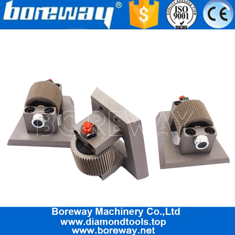 Rotary Horseshoe Multi Point Bush Hammer Roller For Marble