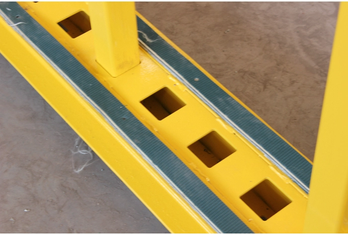 plug type stone slab steel storage rack