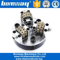 Concrete Floor  Litchi Surface Bush Hammer Rollers