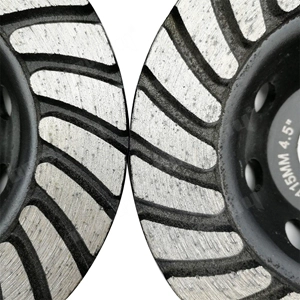 4 Inch Diamond Turbo Row Grinding Cup Wheel