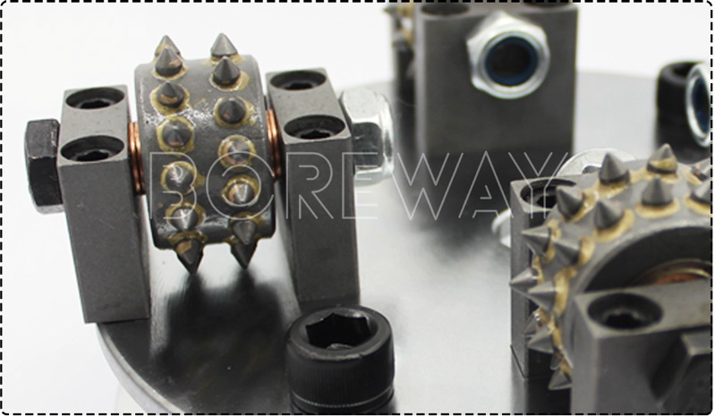 180mm Double Layer Rotary bush hammer Plate For Sandstone 2