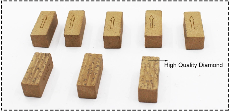 Professional Cutting Marble Segment For 1.6mm Single Saw Blade Iranian Market 04