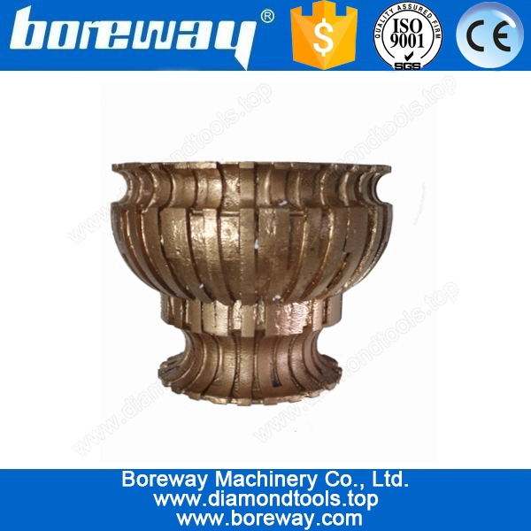 金刚石石材磨轮D250 * 180T * 50 H