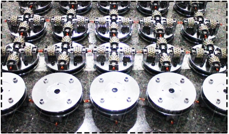 200mm Double Layer Rotary Carbide Alloy Bush Hammer Plate For Granite Finish 1