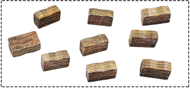 M Shape Sandwich Diamond Cutting Segment For Cutting Granite33