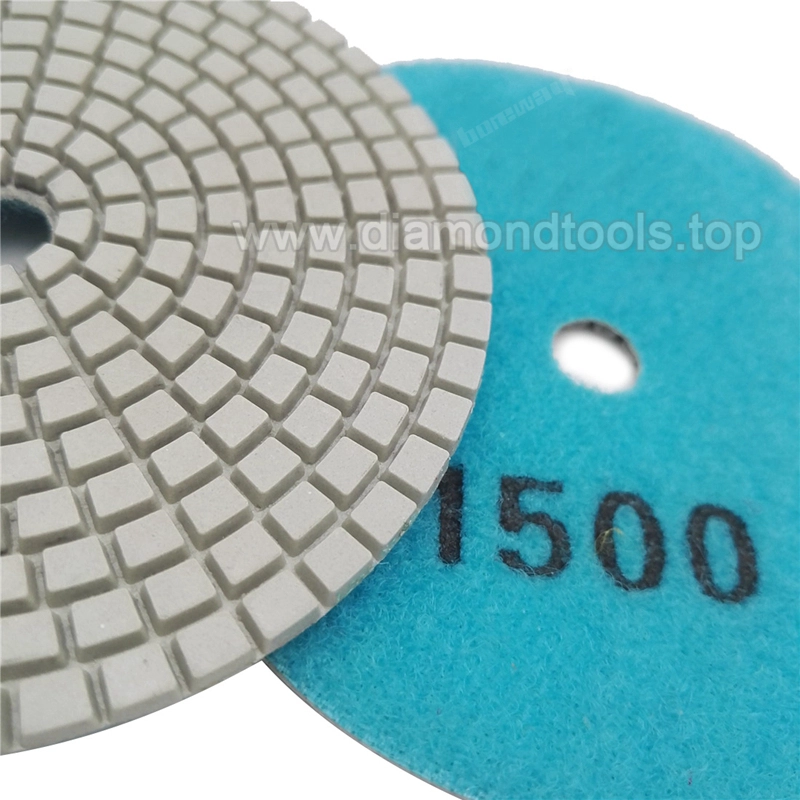 4inch Resin Bond Diamond Polishing Pad for Granite Marble Stone 1