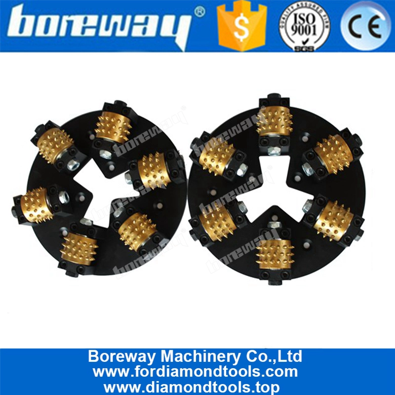 270MM Bush Hammered Plate For HTC Grinders