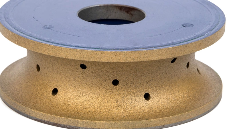 High Efficiency Diamond V30 CNC Grinding Wheel Stone Abrasive Tools For The Edge Processing Of Vanity Top And Counter-Top