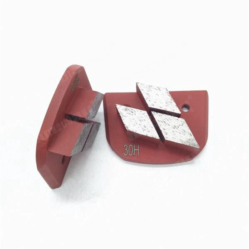 Three Rhombus Segments Grinding Shoes