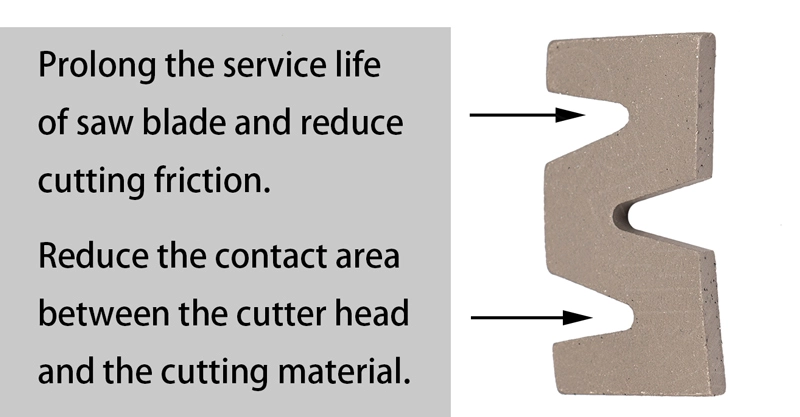 W Shape Unique Design Diamond Segment For Cutting Stone Manufacturer13