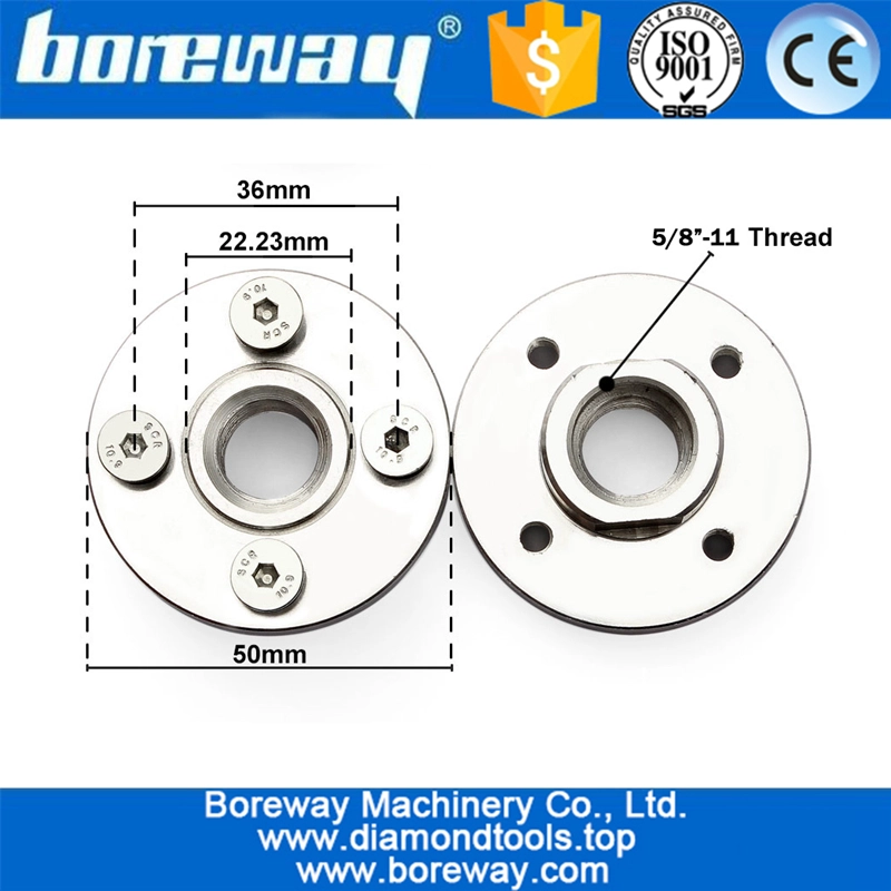 Flange Saw Blade Support Angle Grinder Net 5/8-11 Arbor Aluminium Replacement Tools