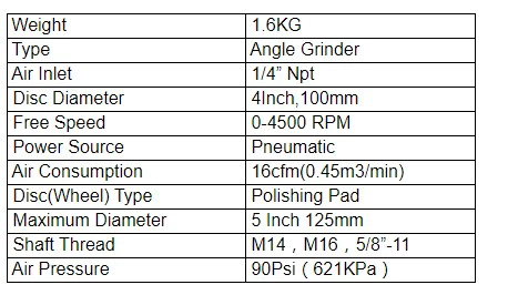 Side Exhaust Center Water Feed Granite Air Polisher