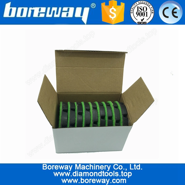 3” Colorful Diamond Grinding Pad For Concrete