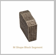 Boreway 300 to 800mm U Groove Shape Diamond Segments Tool of Circular Saw Blade For Edge Cutting Slate