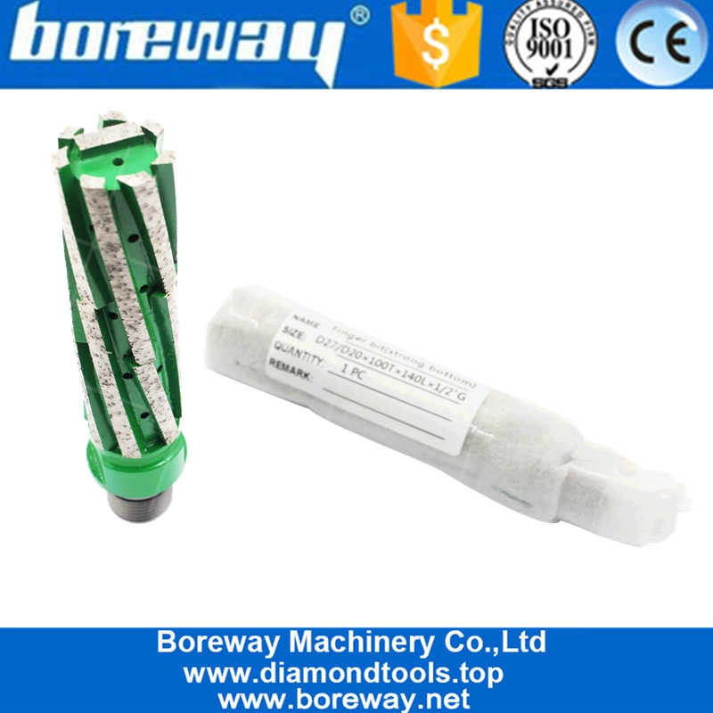 D27 Diamond Milling Cutter With Bottom Segment 