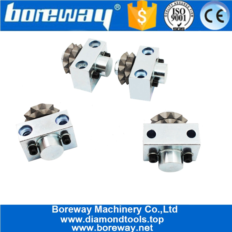 bush hammer roller for medium coarse processing