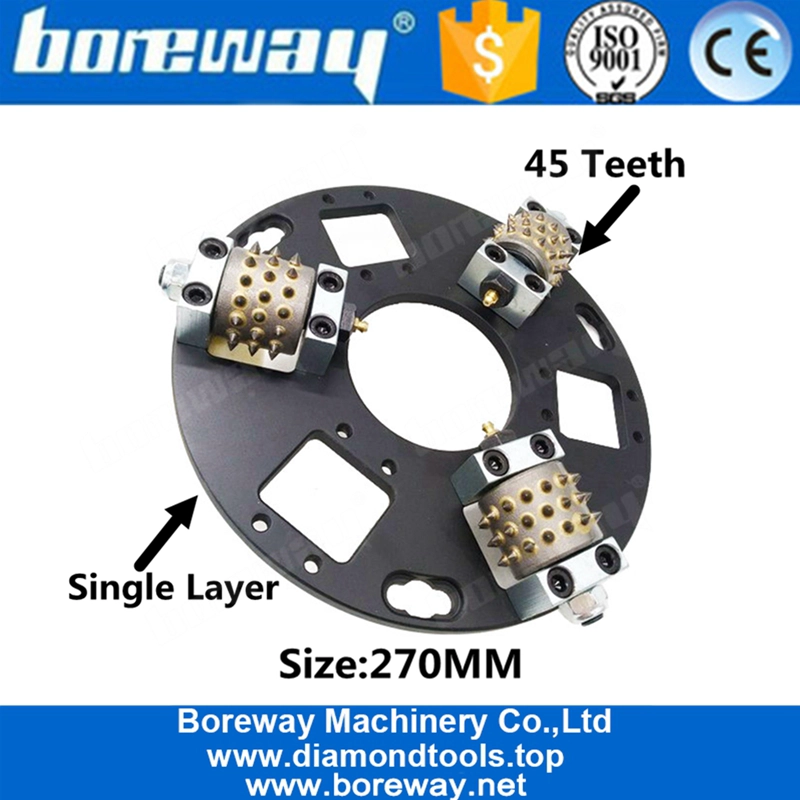 Husqvarna 270MM Bush Hammer Wheel