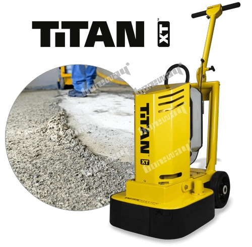 Bush Hammer Disc With 3 Rollers On Werkmaster