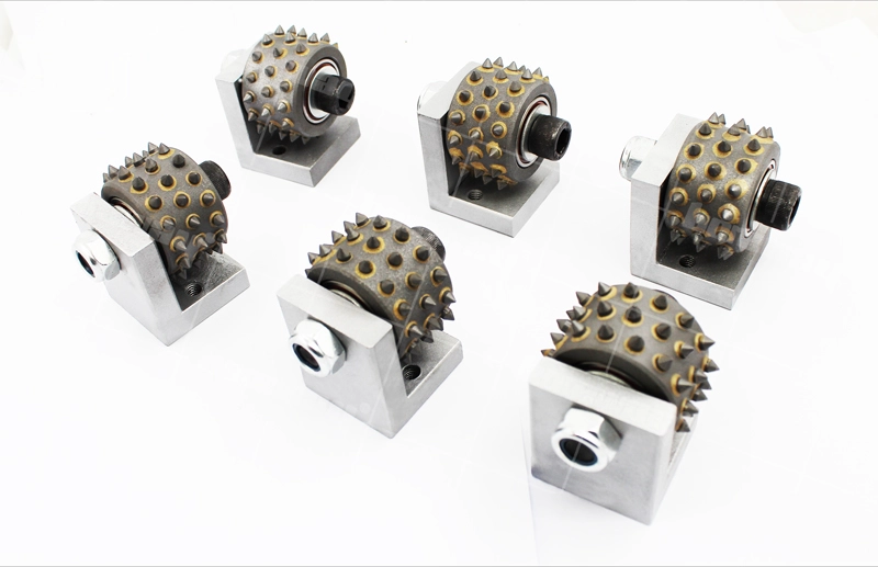 Rotary Bush Hammer Roller For 410mm Klindex Grinding Concrete Plate01