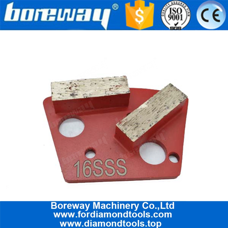 Double Bar Trapezoid Grinding Pad