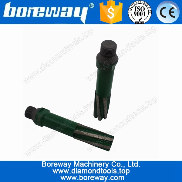 Lengthened Diamond Milling Cutter For Granite D25*60T*150L*1/2