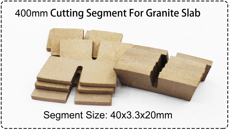 250mm-800mm Diamond Cutting Segments Supplier