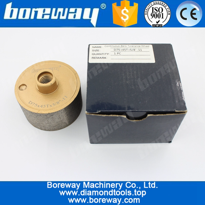 D75 * 45T * 5/8“-11 石材连续式金刚石零公差轮