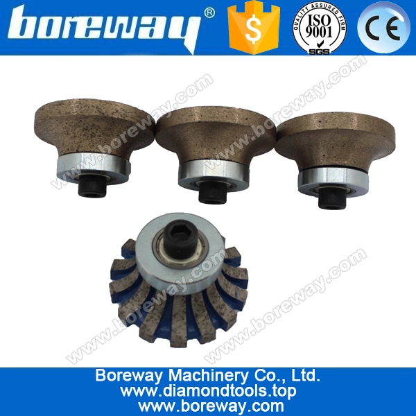 F20*M10 complete set diamond router bit for grinding stone slab