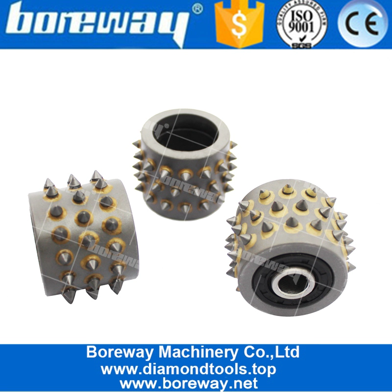 bush hammer roller for litchi surface