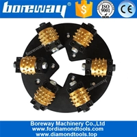 99 Tips High Efficiency Fickert Diamond Bush Hammer Roller