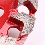 Eighteen Arrow Segments Grinding Disc