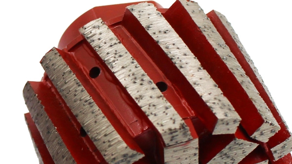 D50mm Segmented Zero Tolerance Drum Wheel With Strengthen Bottom