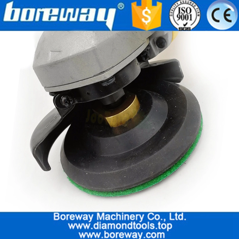 Dry Flexible Diamond Polishing Pads 4inch 100MM Resin Bond Diamond Flexible Diamond sanding disc 05