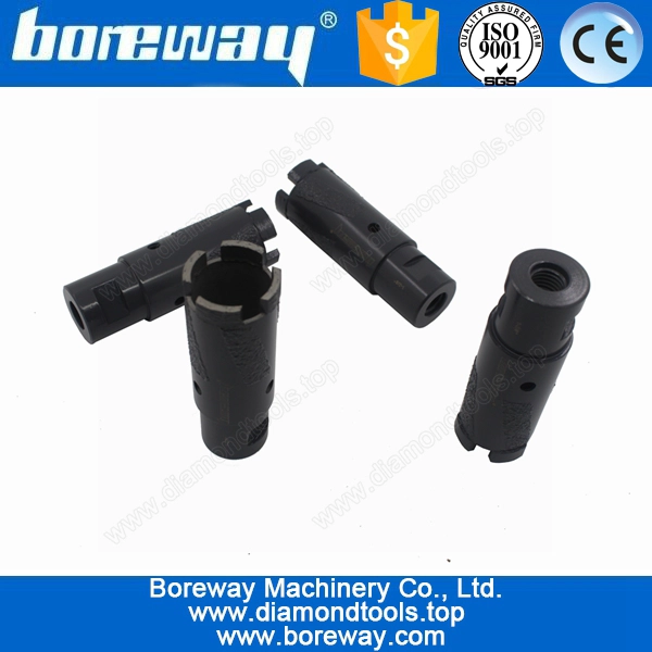 Dry use diamond core drill for granite 1-3/8