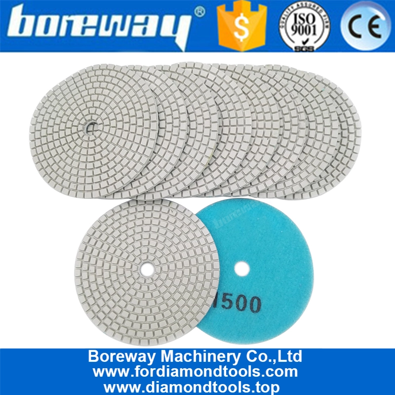 4inch Resin Bond Diamond Polishing Pad for Granite Marble Stone