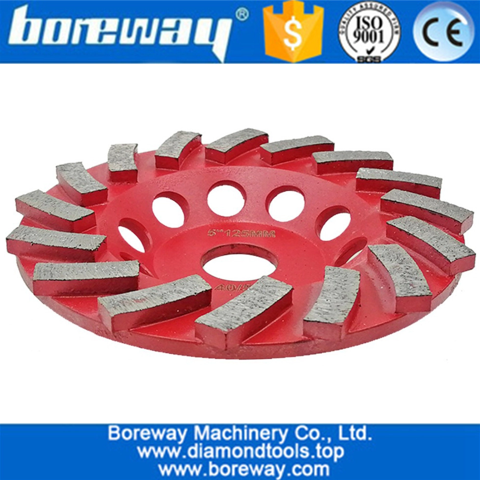 Welded Diamond Segmented Turbo Grinding Cup Wheel Diamond Turbo Grinding Wheel