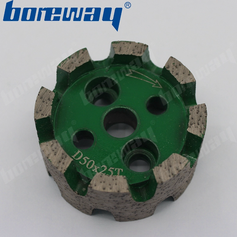 D50*25T*10H continious standard diamond stubbing wheel