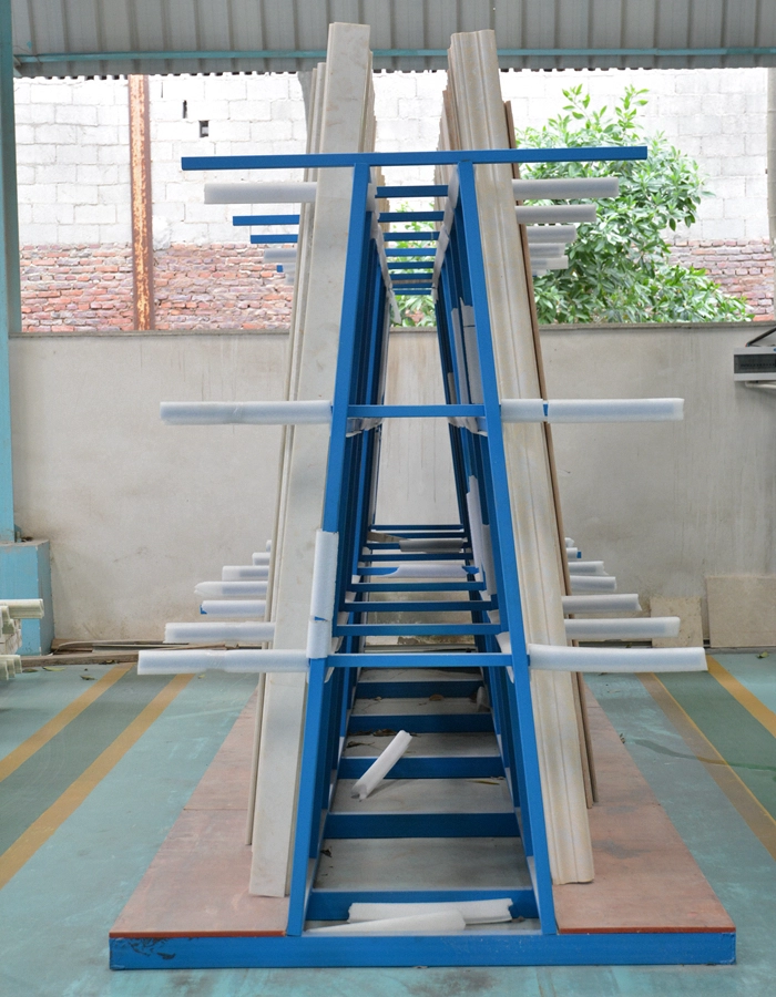 Display rack for stone slab sample