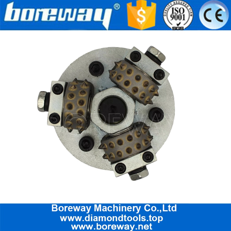 M14 thread bush hammer plate