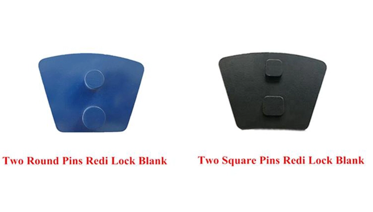 Two Segments Two Pins Grinding Pads