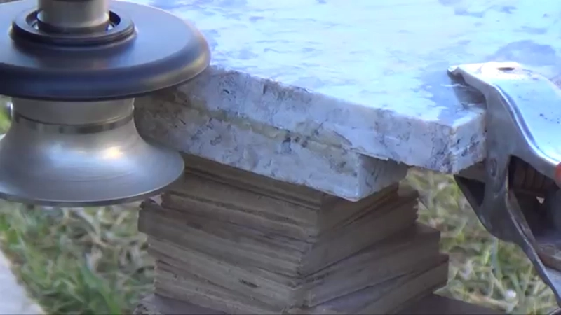 Wet use diamond router bit