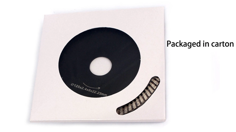 5 Inch concave diamond cutting blade