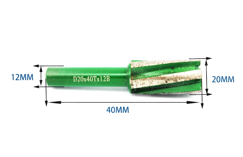 D20 Stone CNC Diamond Finger Bit Tool For Grinding Manufacturer