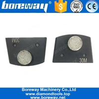 Three Rhombus Segments Grinding Shoes