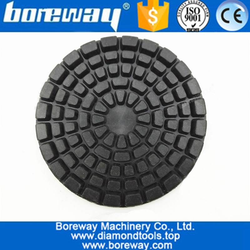 4inch thickened Diamond resin bond concrete polishing pads #200 floor Renew pads