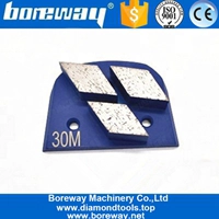 Redi Lock Diamond Grinding Block With Sharp Segment Two PCD