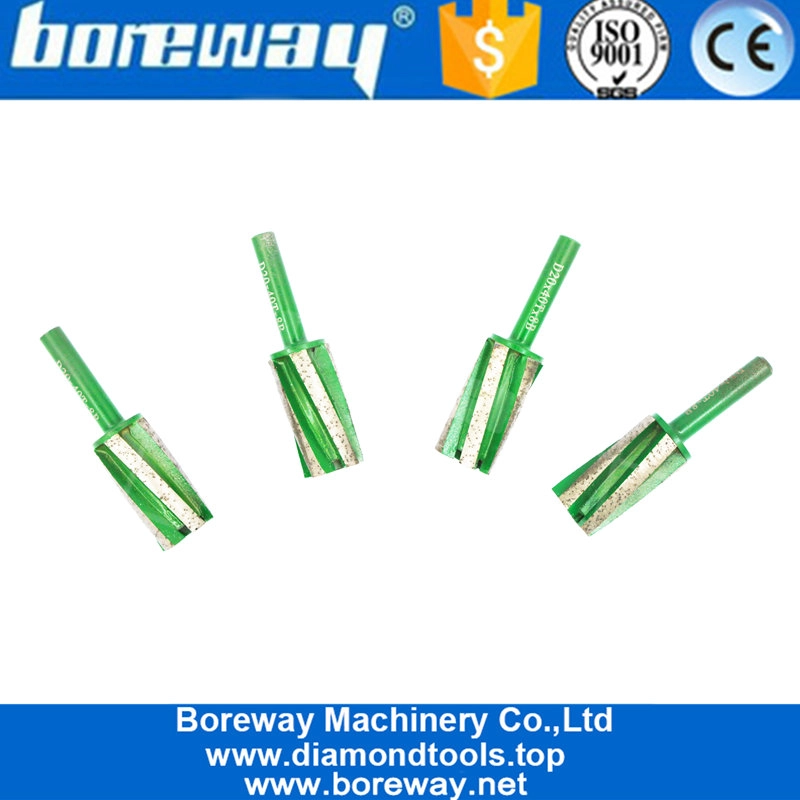 Clamping Handle Diamond Finger Bit With Bottom Segment